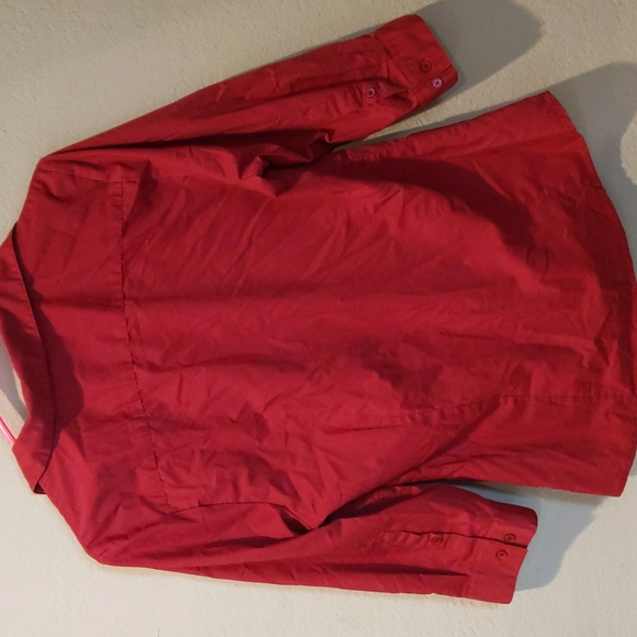 Red Work Shirt - Picture 2 of 2